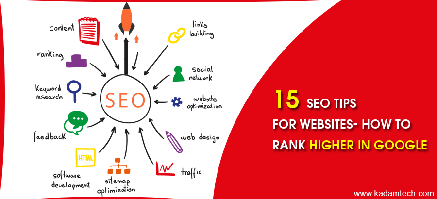 15 SEO tips for website- How to rank higher in Google