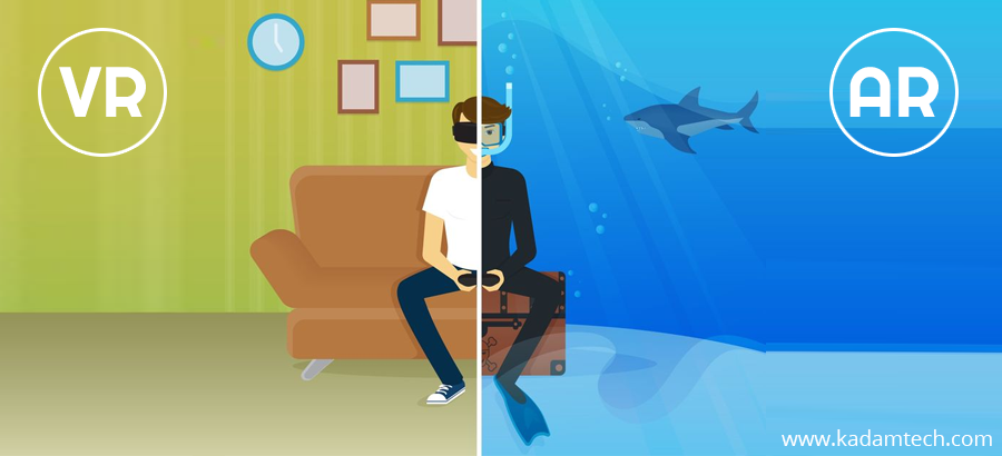 The difference between AR and VR